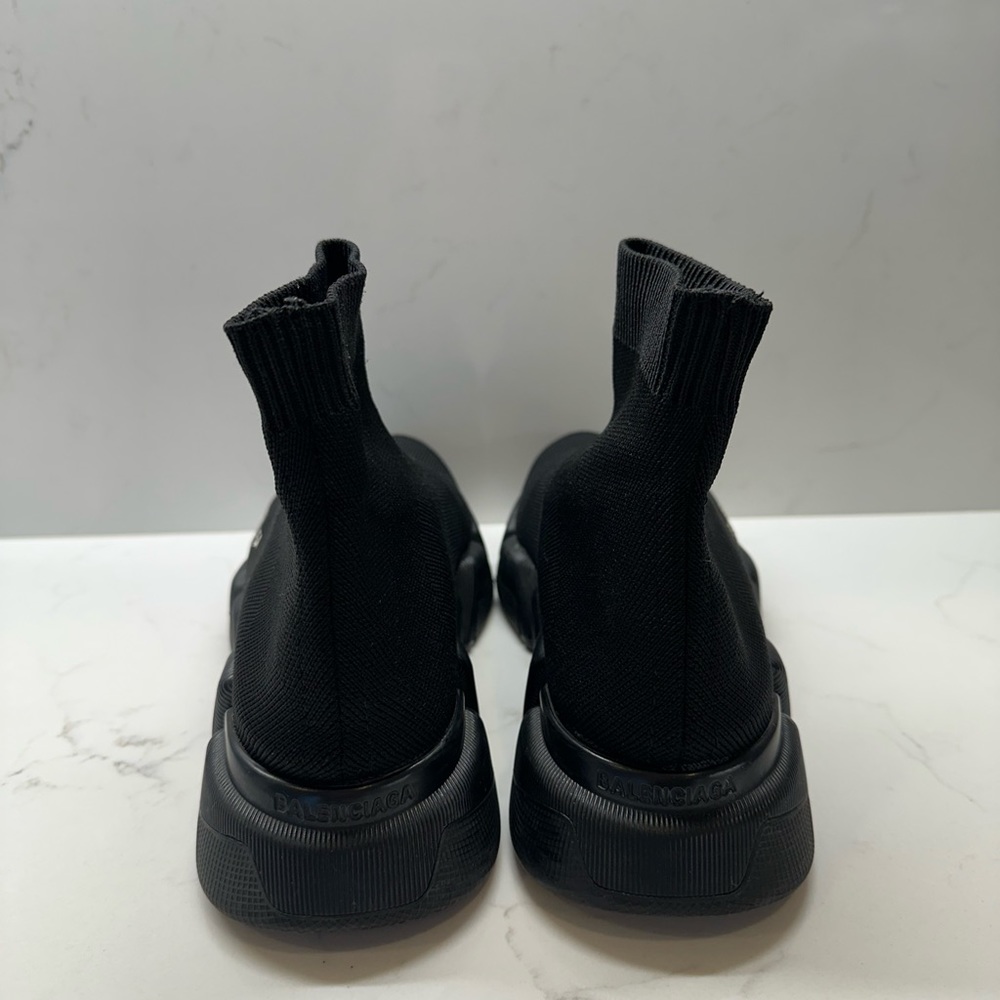 Balenciaga Sock Shoe Black on Black - Picture 11 of 12